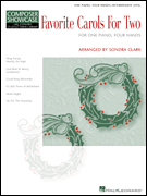 Favorite Carols for Two piano sheet music cover